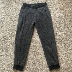 Old Navy Soft Joggers comfy Size Large L 10 12 Black & Gray